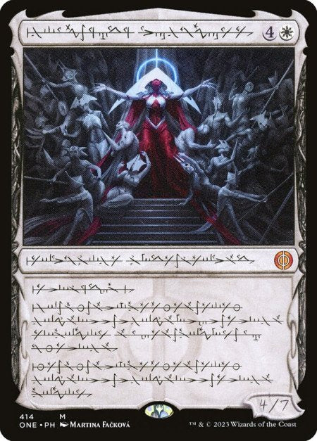 Carta Elesh Norn, Mother of Machines (Phyrexian) Magic The Gathering Llavero Miniatura