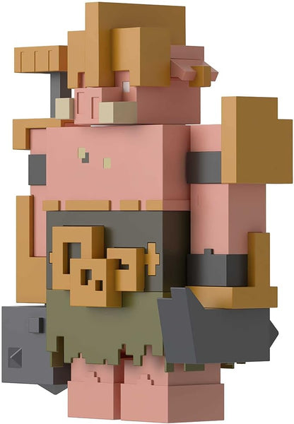 Mattel Minecraft Legends Figura de Acción Guardia del Portal 10" para niños de 6 años en adelante