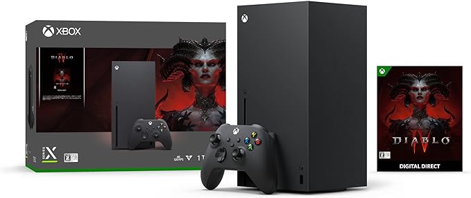 Consola Xbox Series X 1 Tb - Bundle Diablo IV (versión importada de microsoft japón)