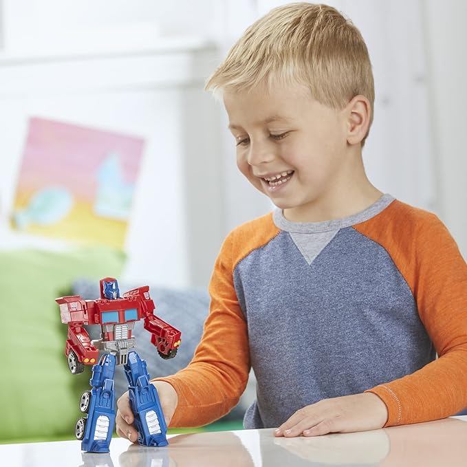 Transformers Toys Heroes and Villains Optimus Prime and Megatron - Paquete de 2 Cifras de acción para niños de 6 años en adelante, 7 Pulgadas (Exclusivo de Amazon)