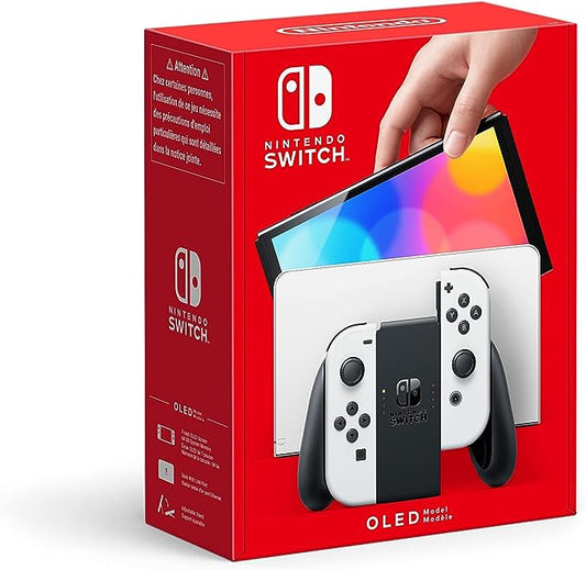 Nintendo Switch OLED w/ White Joy-Con - Standard Edition (Internacional)