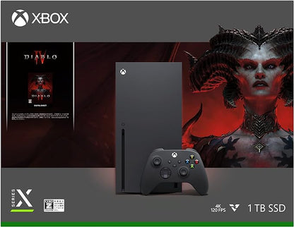 Consola Xbox Series X 1 Tb - Bundle Diablo IV (versión importada de microsoft japón)