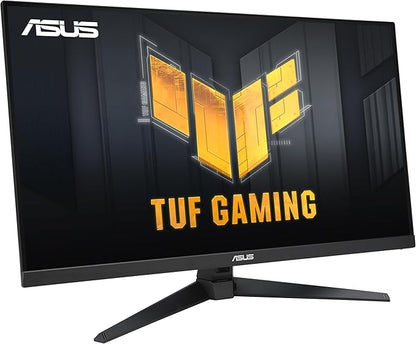 ASUAA Monitor para Juegos TUF Gaming VG328QA1A, 32" (31.5" visibles), Full HD, Overclock 170Hz (Nativo 165Hz), Extreme Low Motion Blur, FreeSync Premium, 1ms (MPRT), Shadow Boost