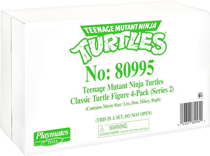 Teenage Mutant Ninja Turtles Micro Mutant TMNT Classic Movie Star Soft Bundle