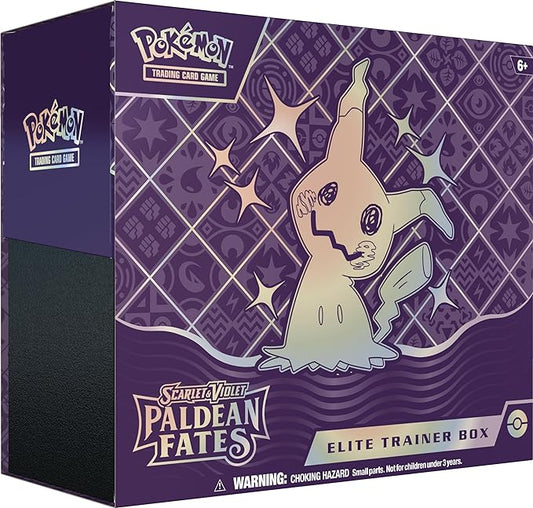 Pokémon TCG: Scarlet & Violet Paldean Fates Elite Trainer Box