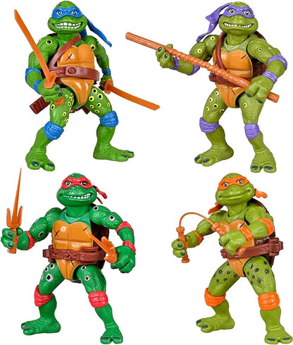 Teenage Mutant Ninja Turtles Micro Mutant TMNT Classic Movie Star Soft Bundle