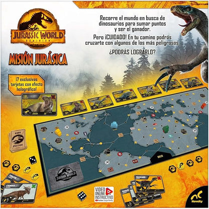 Novelty Juego de Mesa Dino Expedición Jurassic World Dom