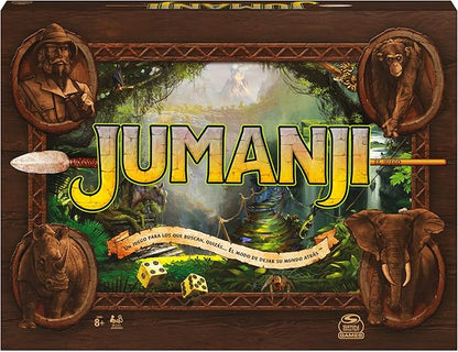 Cardinal Jumanji el Juego, la última edición del clásico Juego de Mesa de Aventuras para familias y niños a Partir de 8 años