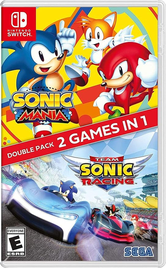 Sonic Mania + Team Sonic Racing Double Pack - Bundle Edition - Nintendo Switch