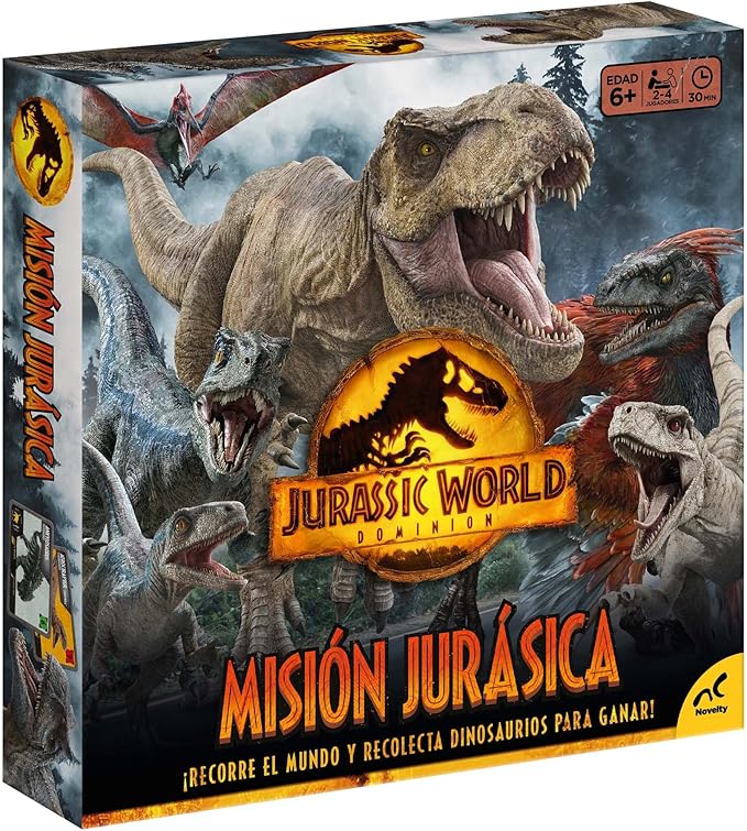 Novelty Juego de Mesa Dino Expedición Jurassic World Dom