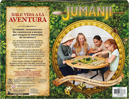 Cardinal Jumanji el Juego, la última edición del clásico Juego de Mesa de Aventuras para familias y niños a Partir de 8 años