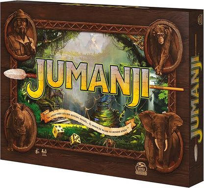 Cardinal Jumanji el Juego, la última edición del clásico Juego de Mesa de Aventuras para familias y niños a Partir de 8 años