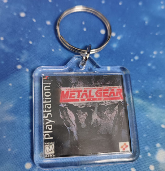 Llavero Metal Gear Solid 1 Colección Miniatura PS1 Playstation