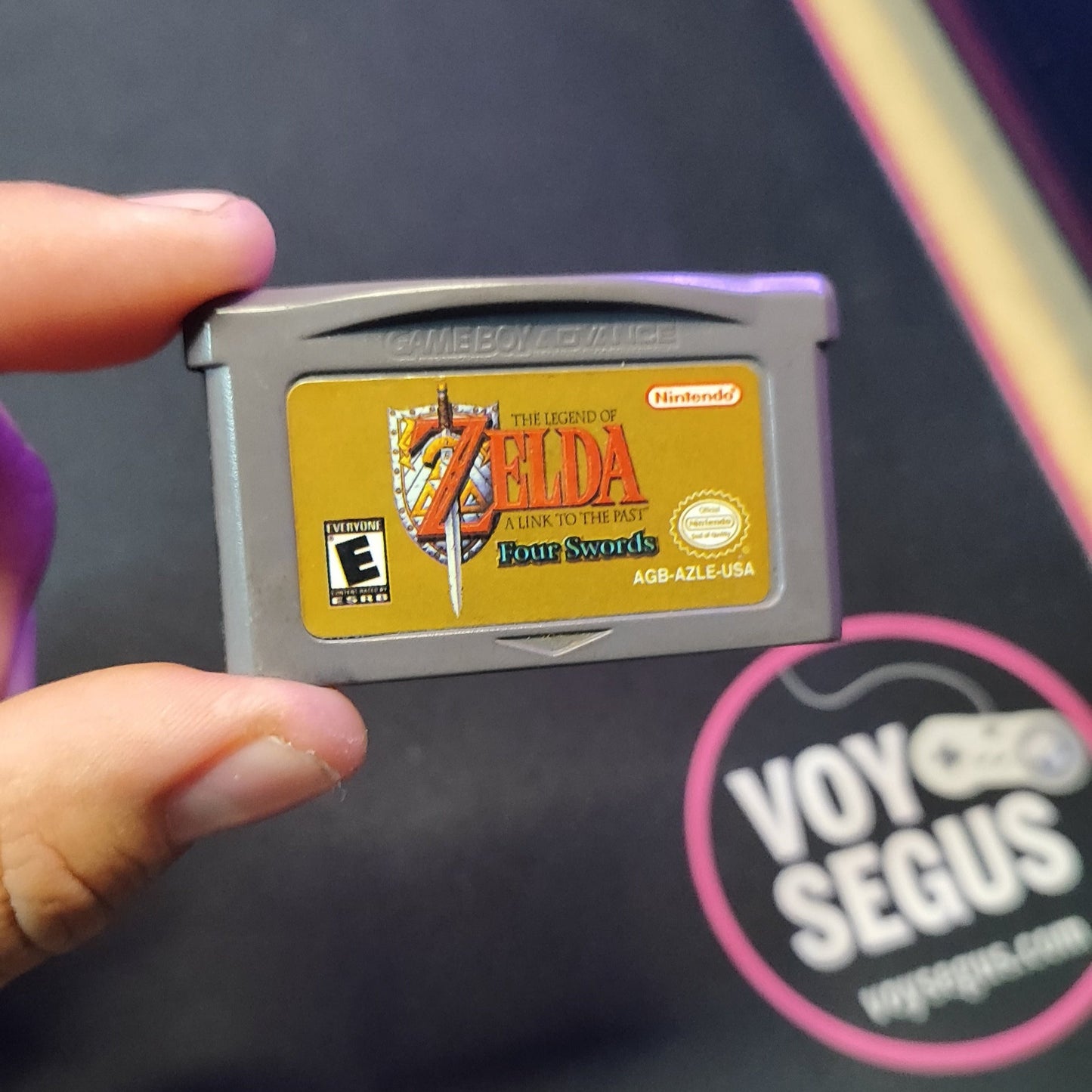 Legend of Zelda Link to the past Four sword - Gba Cartucho Repro. (Usado)