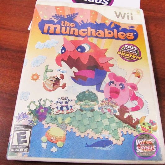 The Munchables Juego para Nintendo Wii coleccion retro Voysegus