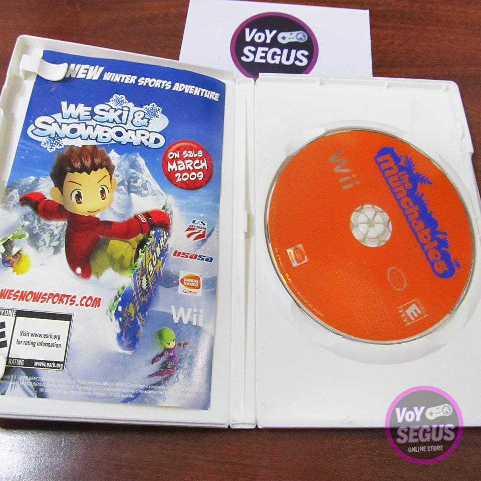 The Munchables Juego para Nintendo Wii coleccion retro Voysegus