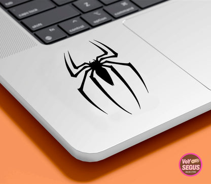 Sticker Calca Araña Spiderman 2pzas Auto, Laptop, Moto 10cms