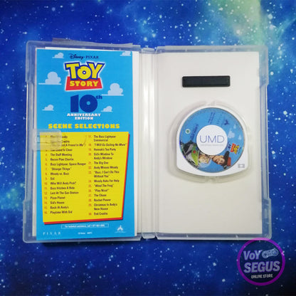 Pelicula para PSP TOY STORY 1 Edicion 10th Aniversario año 2005