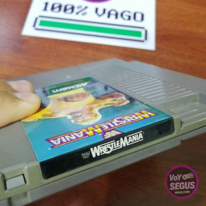 Wrestlemania Cartucho Para Nintendo Nes #Voysegus