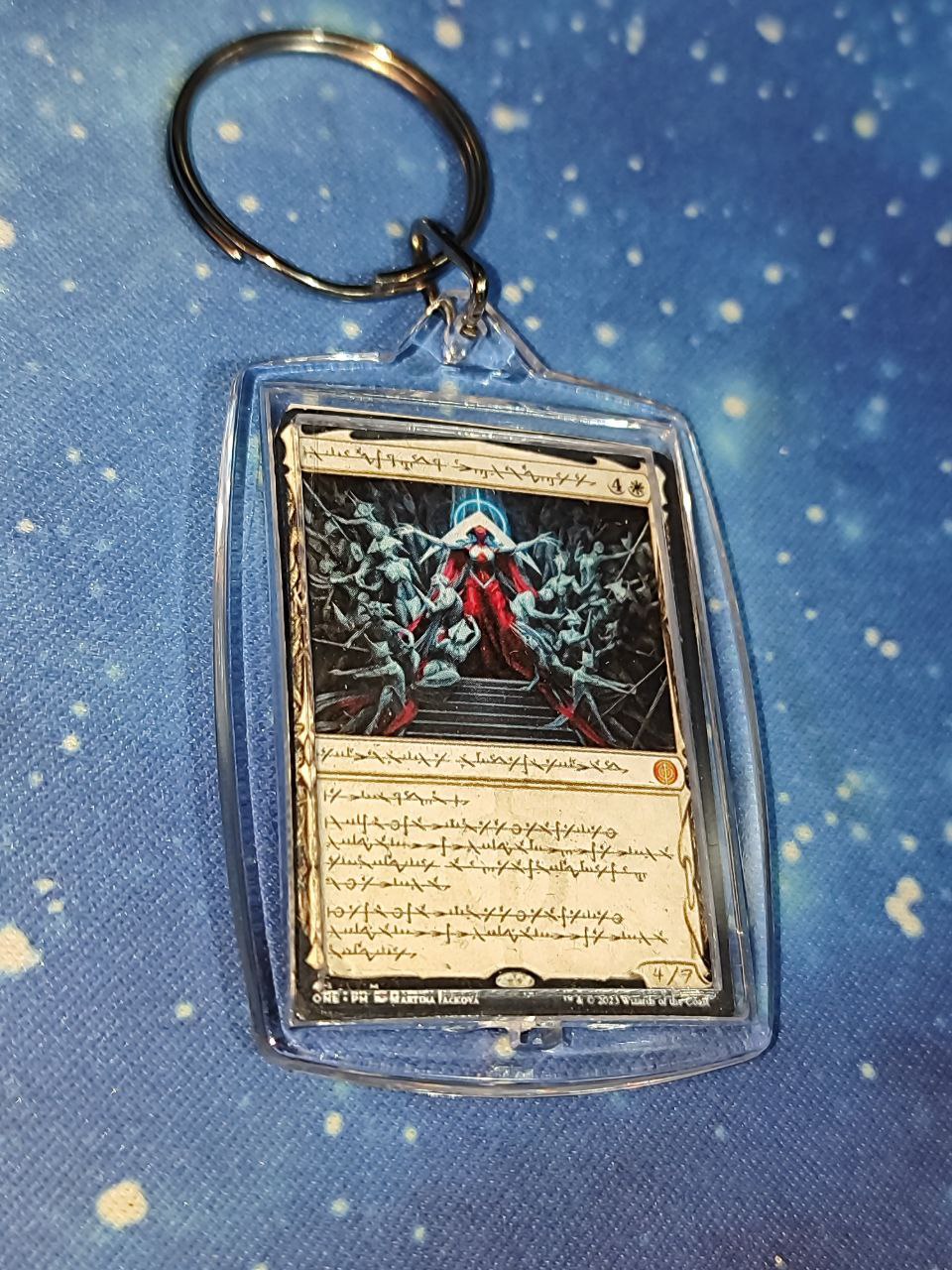 Carta Elesh Norn, Mother of Machines (Phyrexian) Magic The Gathering Llavero Miniatura