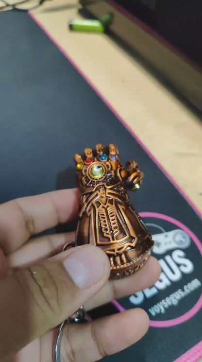 Llavero Guante del infinito Abresodas Thanos Avengers