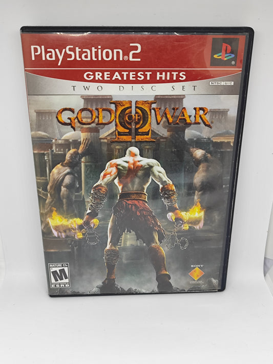 God of War 2 - Playstation 2 Completo 2 Discos y Manual (Usado)