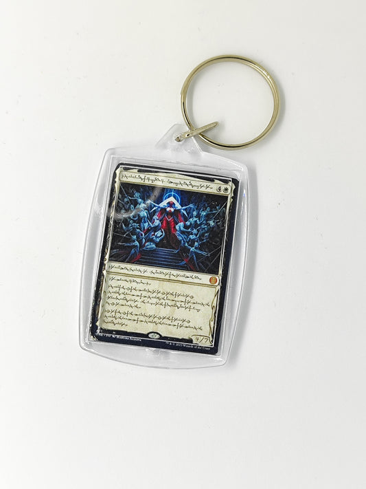 Carta Elesh Norn, Mother of Machines (Phyrexian) Magic The Gathering Llavero Miniatura