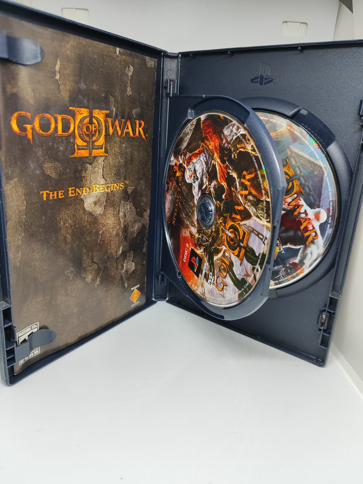 God of War 2 - Playstation 2 Completo 2 Discos y Manual (Usado)