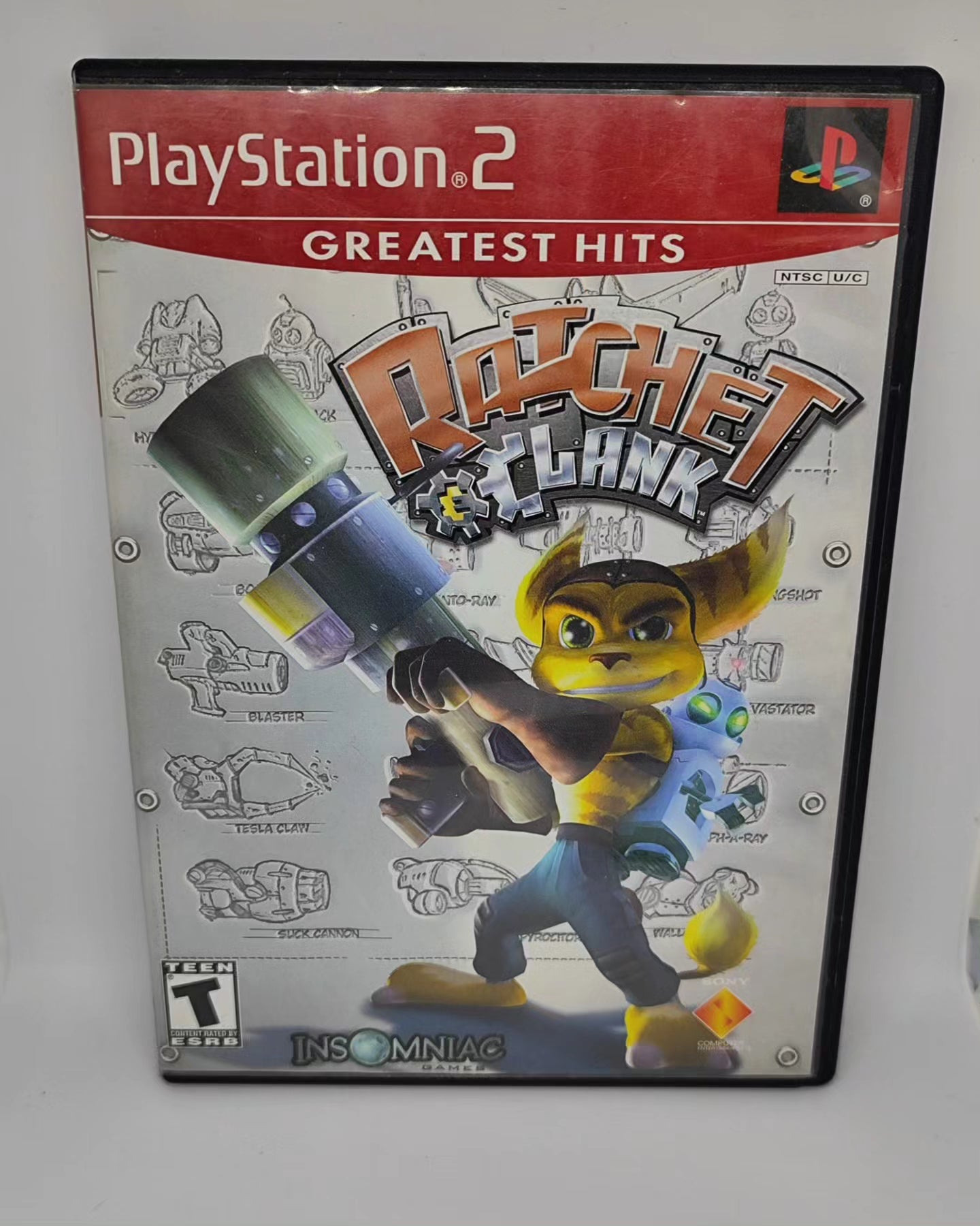 Ratchet and Clank 1 - Playstation 2 con Poster Manuales (Usado)