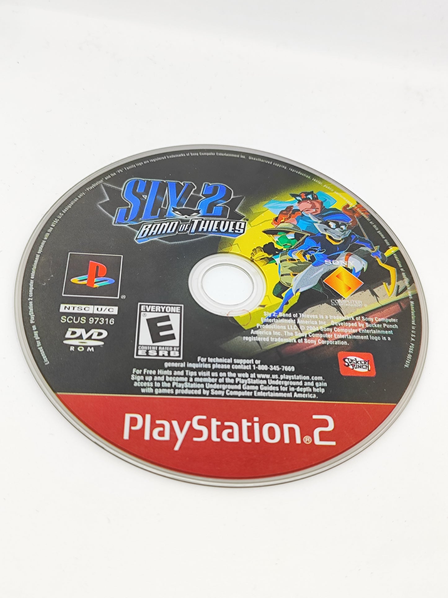 Sly racoon 2 Sly2 Band of thieves - Playstation 2 sin manual (Usado)