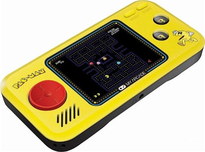 MY ARCADE Pac-Man - Consola de Juegos portátil Pocket Player: 3 Juegos Integrados, Pac-Man, Pac-Mania, Pac-Panic, Coleccionable