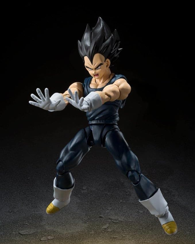 TAMASHII NATIONS - Tamashi Nations - Dragon Ball Super: Superhéroe - Superhéroe Vegeta, Bandai Spirits S.H.Figuarts