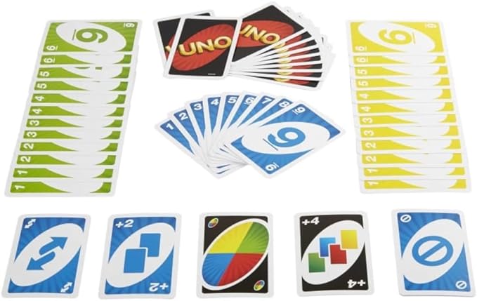 Matter Games UNO - Juego de Cartas Original para jugar con amigos para niños de 7 años en adelante