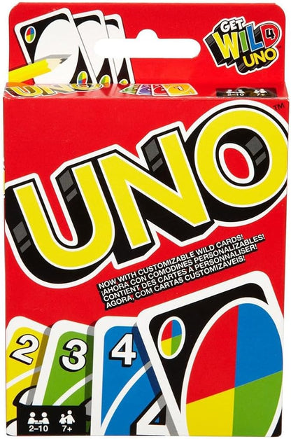 Matter Games UNO - Juego de Cartas Original para jugar con amigos para niños de 7 años en adelante