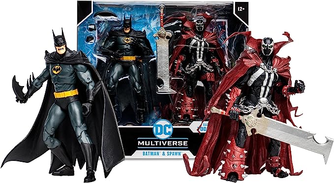 McFarlane 2 Pack Figuras 7" Batman & Spawn (DC Collector)