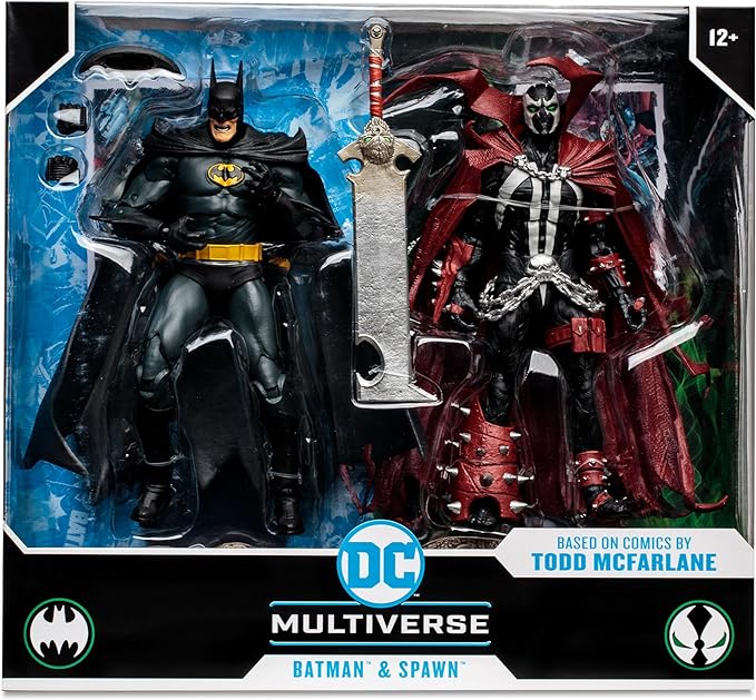 McFarlane 2 Pack Figuras 7" Batman & Spawn (DC Collector)