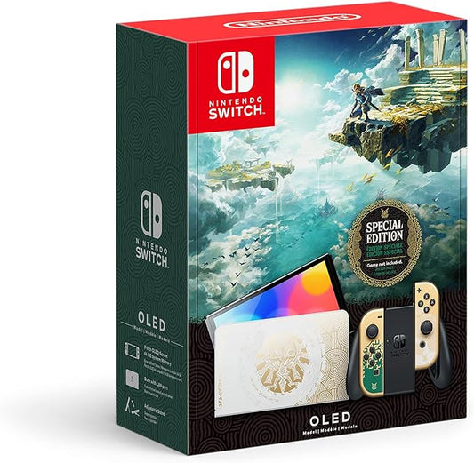 Nintendo Switch - OLED Model - The Legend of Zelda: Tears of the Kingdom Edition (Version internacional)