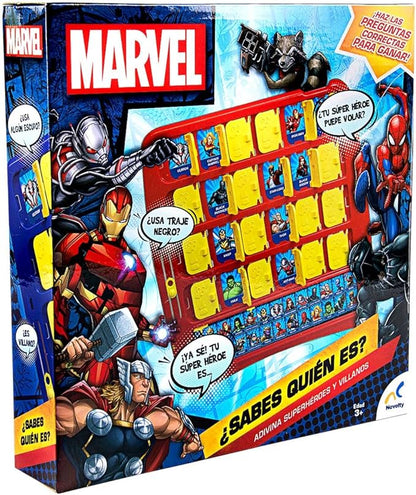 Novelty, ¿Sabes Quién Es?, Marvel, Juego de Mesa, Máxima Calidad, Juegos Clásicos y Tradicionales