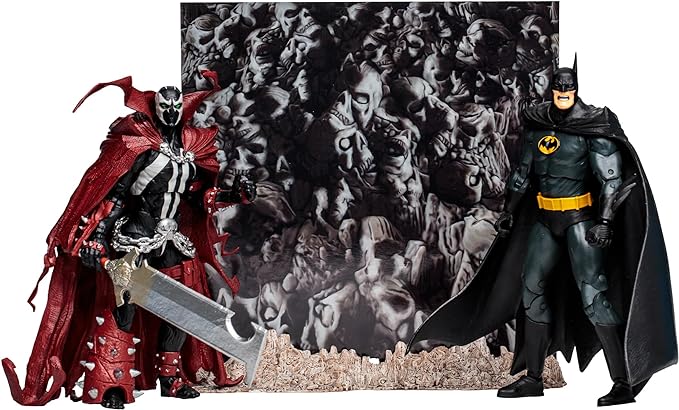 McFarlane 2 Pack Figuras 7" Batman & Spawn (DC Collector)