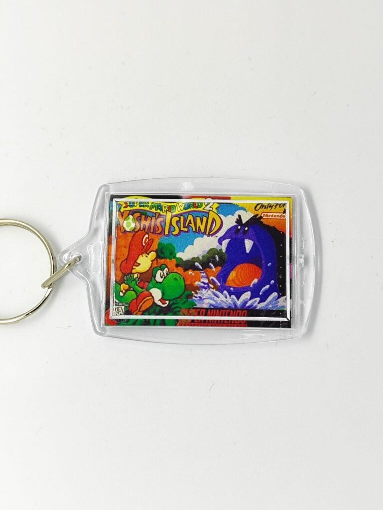 Cartucho Super Mario World 2 Yoshi's Island Llavero (SNES)