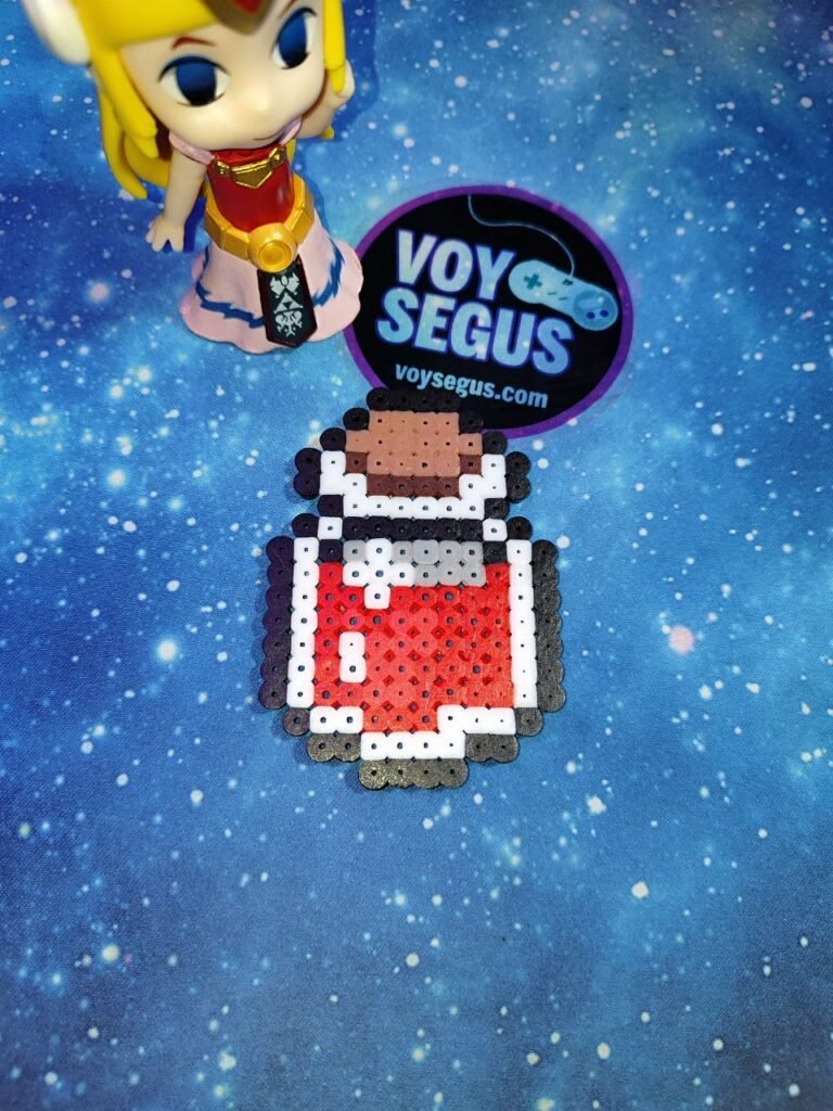 Pociones 8bit Hamabeads (Zelda) 10cms