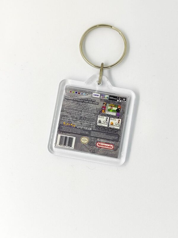 Juego Pokemon Silver Llavero de coleccion (Game Boy Color)