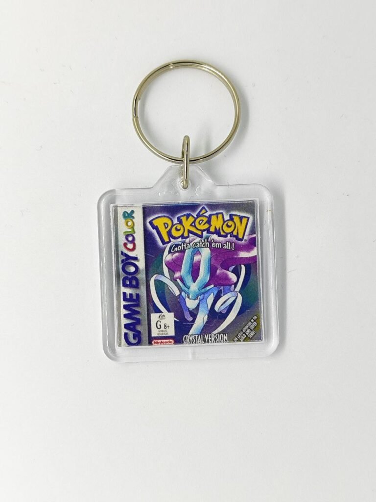 Juego Pokemon Crystal Llavero de coleccion (Game Boy Color)