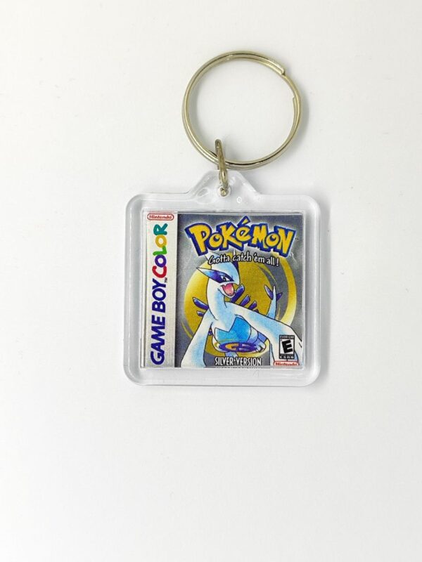 Juego Pokemon Silver Llavero de coleccion (Game Boy Color)