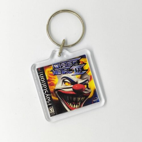 Llavero Twisted Metal 3 PS1