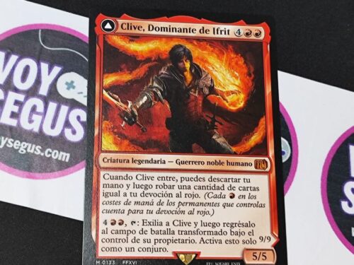 Clive, Dominante del Ifrit - Final Fantasy x Magic The Gathering [Español | Regular | No Foil]