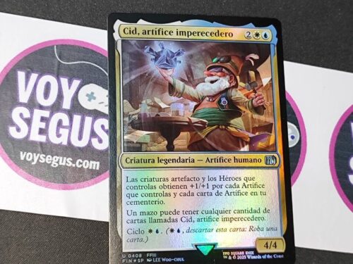 Cid, Artífice Imperecedero - Foil (Español) Final Fantasy x Magic The Gathering
