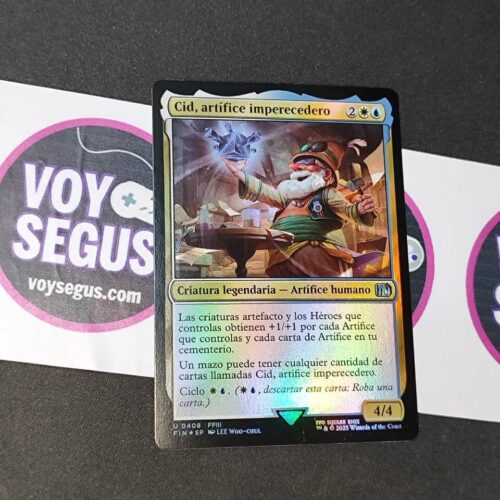 Cid, Artífice Imperecedero - Foil (Español) Final Fantasy x Magic The Gathering