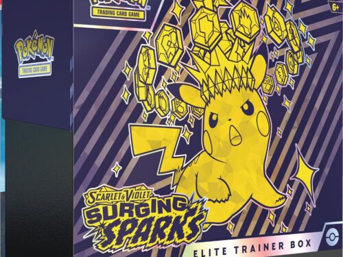Pokémon - Scarlet & Violet: Surging Sparks Elite Trainer Box (Inglés)