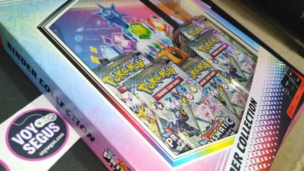 Pokémon - Scarlet & Violet: Prismatic Evolutions Binder Collection (Sellado) 1 pza